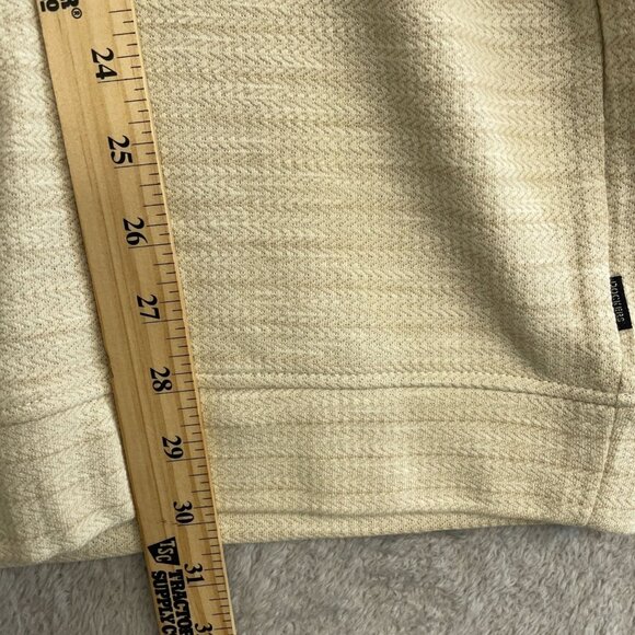 NEW Dockers Men's XL Quarter Zip Pullover Sweatshirt  Beige - Picture 7 of 12